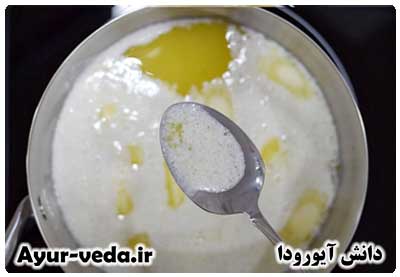 روغن گی در آیورودا - ghee oil