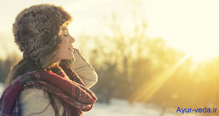 sun in winter